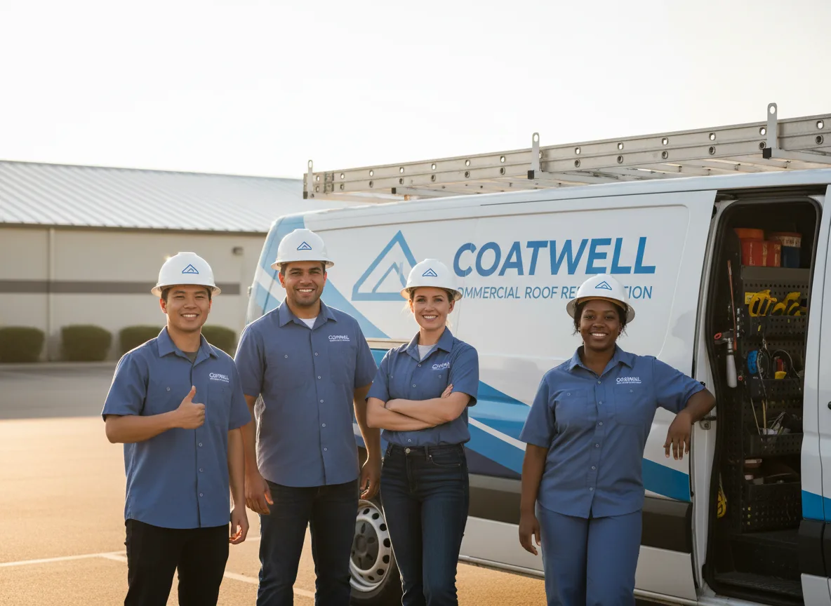 Commercial roof coating company in Isabel, SD